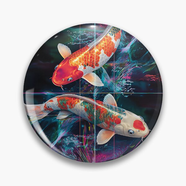Item preview, 3d Render Of Colorful Koi Fish, Cool designed and sold by Checho30.