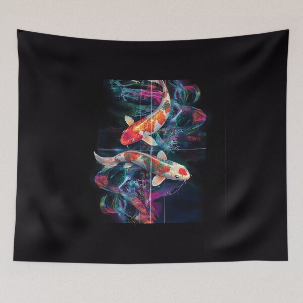 Item preview, 3d Render Of Colorful Koi Fish, Cool designed and sold by Checho30.