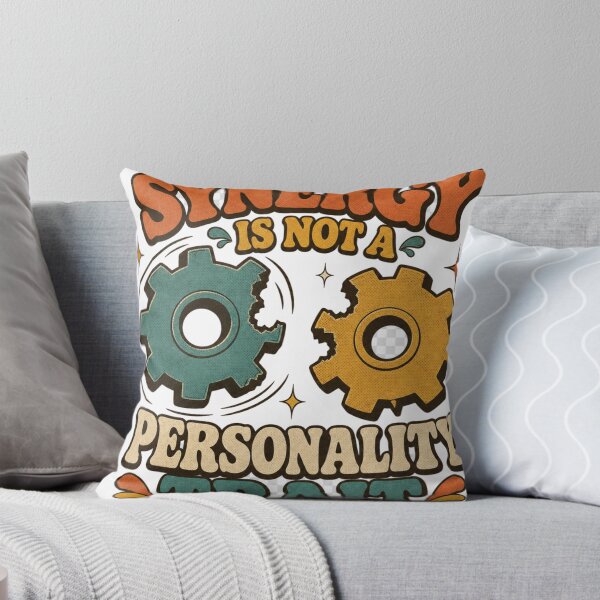 Item preview, Synergy Is Not A Personality Trait Retro Office Humor designed and sold by BoosterShop.