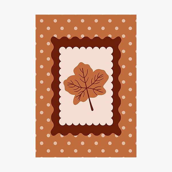 Item preview, Autumn leaf designed and sold by Plant  Kind Thoughts.