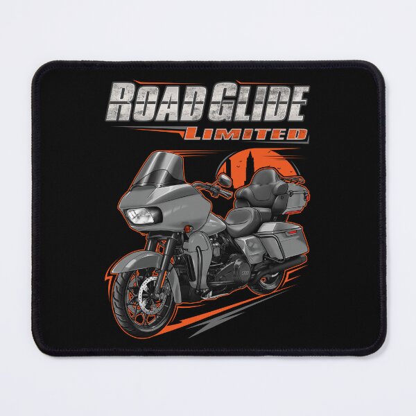 Item preview, Motorcycle Road Glide FLTRK 2024 Limited Black Billiard Gray for Motorcycle Riders designed and sold by MotoApparelHub.