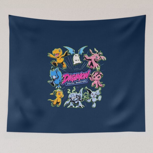 Item preview,  Colorful Digital Creature Crew  designed and sold by LaniStephens.