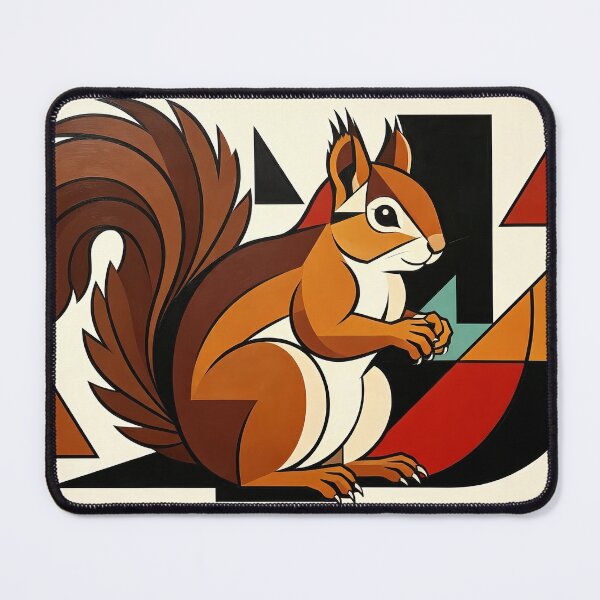 Item preview, cubist animal artwork designed and sold by forget45studio.