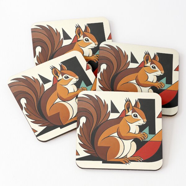 Item preview, cubist animal artwork designed and sold by forget45studio.