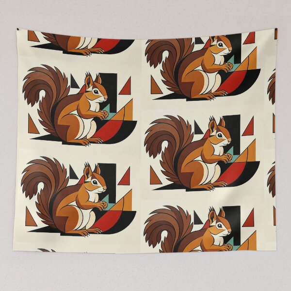 Item preview, cubist animal artwork designed and sold by forget45studio.