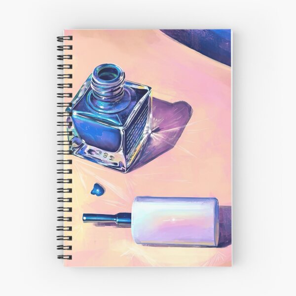 Item preview, Sparkly blue nail polish designed and sold by VictoriaGeorgie.