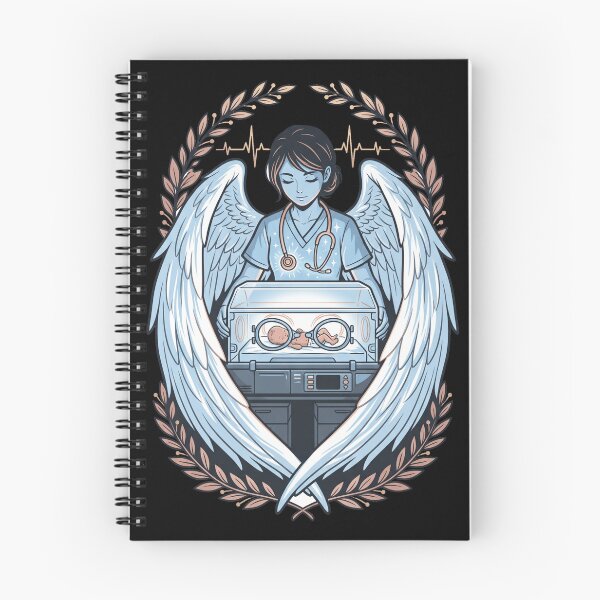 Item preview, Neonatal Nurse Angel NICU Incubator Preemie Laurel Aesthetic designed and sold by Animer-art1.