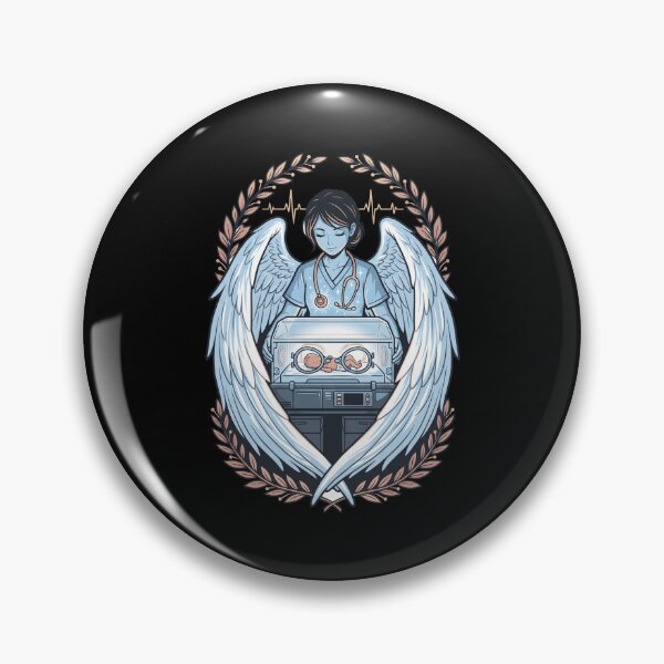 Item preview, Neonatal Nurse Angel NICU Incubator Preemie Laurel Aesthetic designed and sold by Animer-art1.