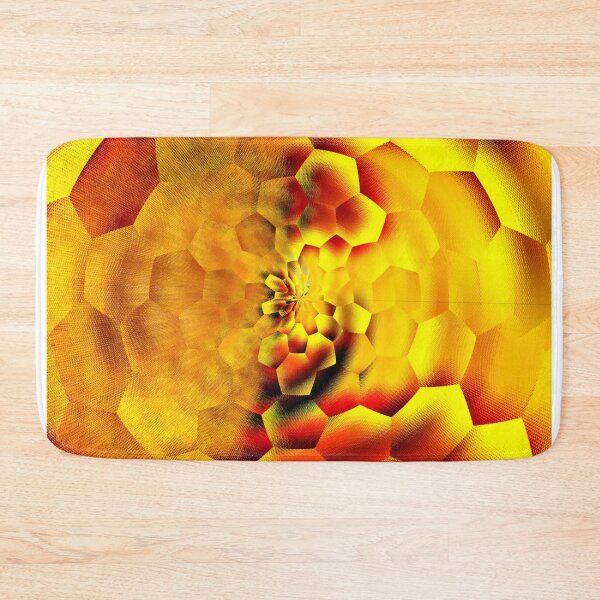 Item preview, Golden Botanical Mosaic designed and sold by SilentBloomLab.