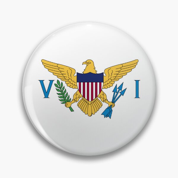 Item preview, United States Virgin Islands National VI Flag Emblem designed and sold by shitpostee.