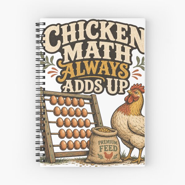 Item preview, Chicken Math Always Adds Up Funny Backyard Chicken Gift designed and sold by BoosterShop.