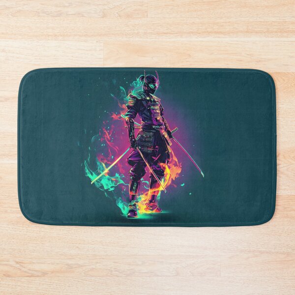 Item preview, 3d Render Of Cyberpunk Samurai, Electric Purple designed and sold by Checho30.