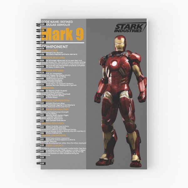 Item preview, Iron Man Mark 9 Bio Poster designed and sold by Gman-A113.