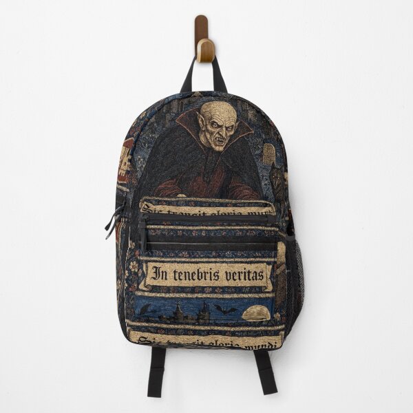 Item preview, Nosferatu the Vampire tapestry art medieval style designed and sold by Vintage Designs +.