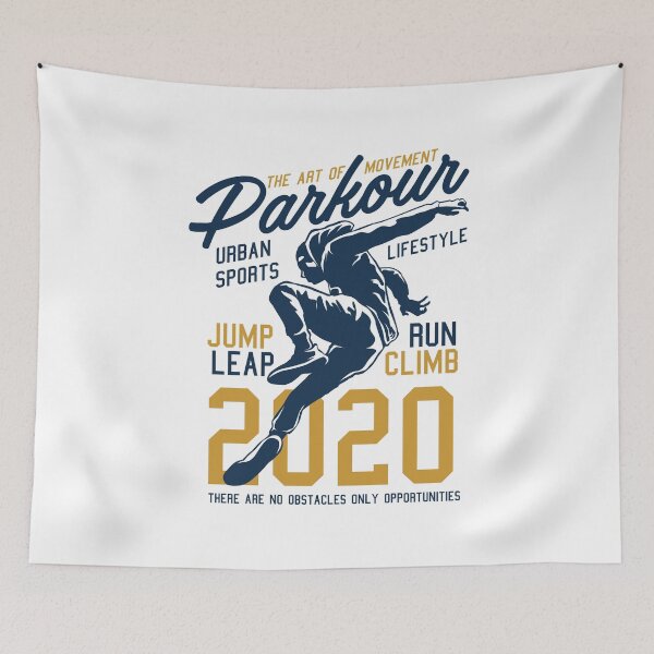 Item preview, Parkour The Art Of Movement Urban Sports designed and sold by heedooppod.