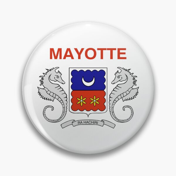 Item preview, Mayotte National YT Flag Emblem designed and sold by shitpostee.