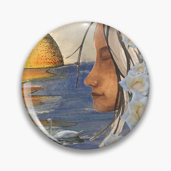 Item preview, Sunset Serenity, digital collage art designed and sold by GiSilver.