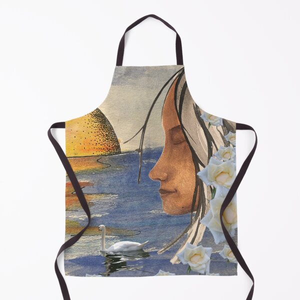 Item preview, Sunset Serenity, digital collage of watercolor paintings and photos designed and sold by GiSilver.