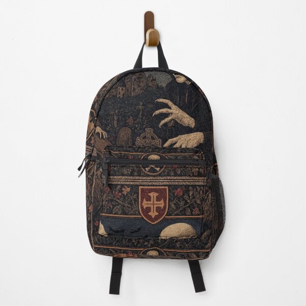 Item preview, Nosferatu the Vampire tapestry art medieval style designed and sold by Vintage Designs +.