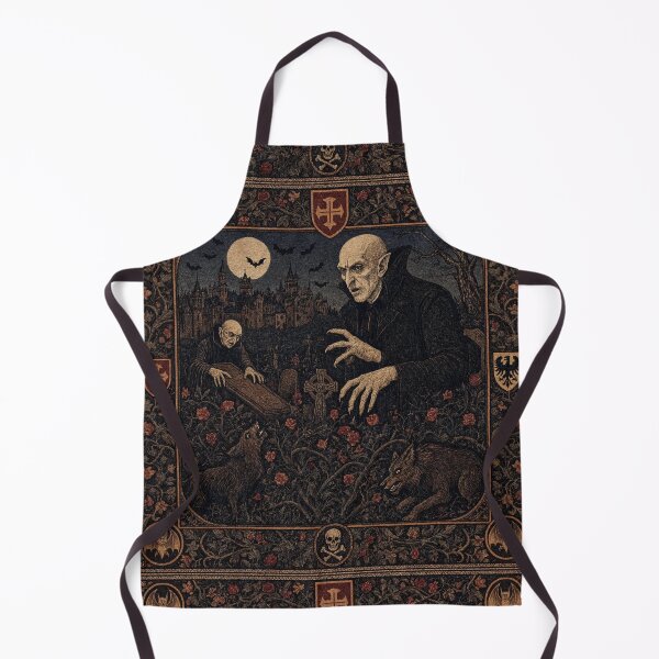 Item preview, Tapiz de Nosferatu el vampiro, arte de estilo medieval designed and sold by Vintage Designs +.