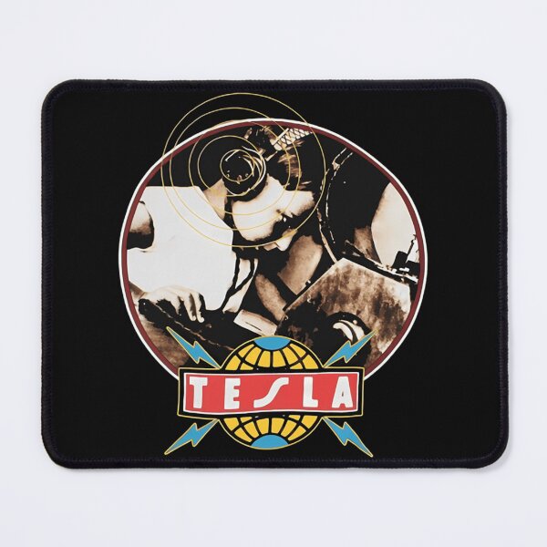 Item preview, Tesla Hard Rock Comic Collage Design designed and sold by BrianmiOver.