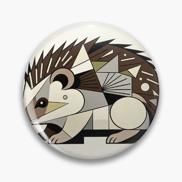 Item preview, cubist animal artwork designed and sold by forget45studio.