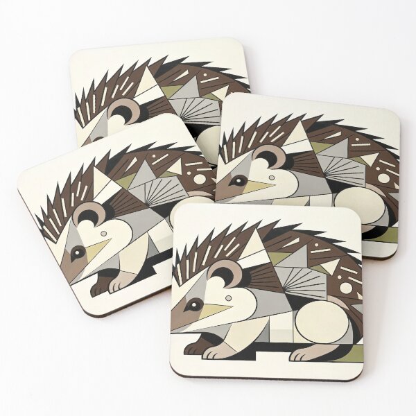 Item preview, cubist animal artwork designed and sold by forget45studio.