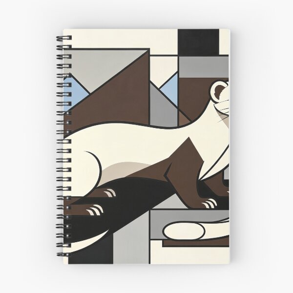Item preview, cubist animal artwork designed and sold by forget45studio.