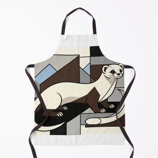 Item preview, cubist animal artwork designed and sold by forget45studio.