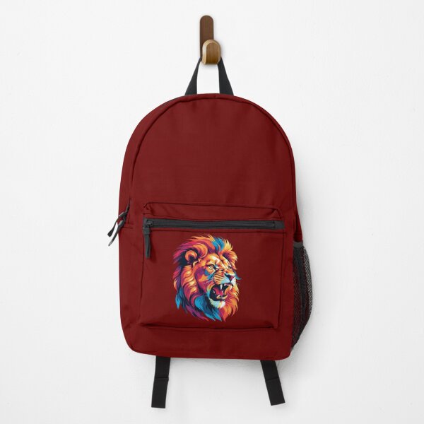 Item preview, Colorful Lion Face designed and sold by TMBTM.