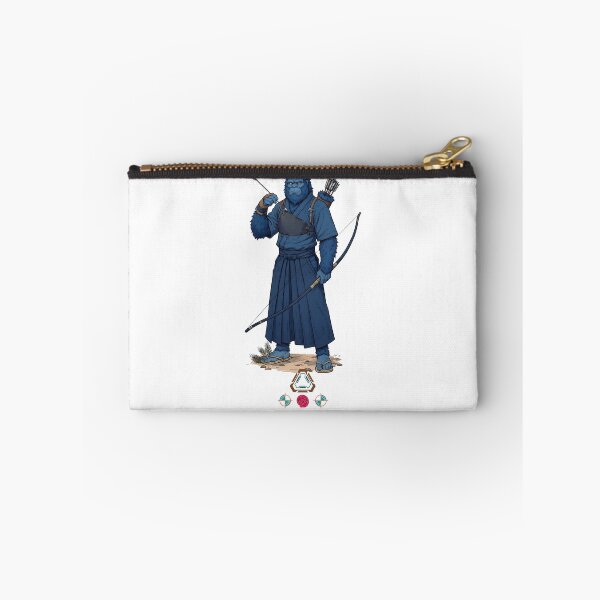 Item preview, Kyudo Archer Blue Bigfoot designed and sold by Whimsy Trail Co.