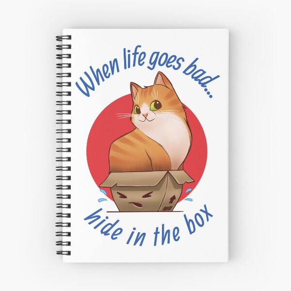 Item preview, When life goes bad... Hide in the box designed and sold by PoddighiArt.