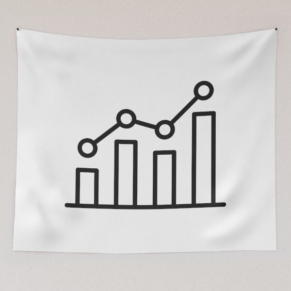 Item preview, Business Growth Analytics Line Icon designed and sold by VectorForge Studio.