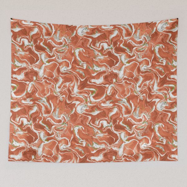 Item preview, Terracotta red onyx marble designed and sold by Anne Londez Studio.