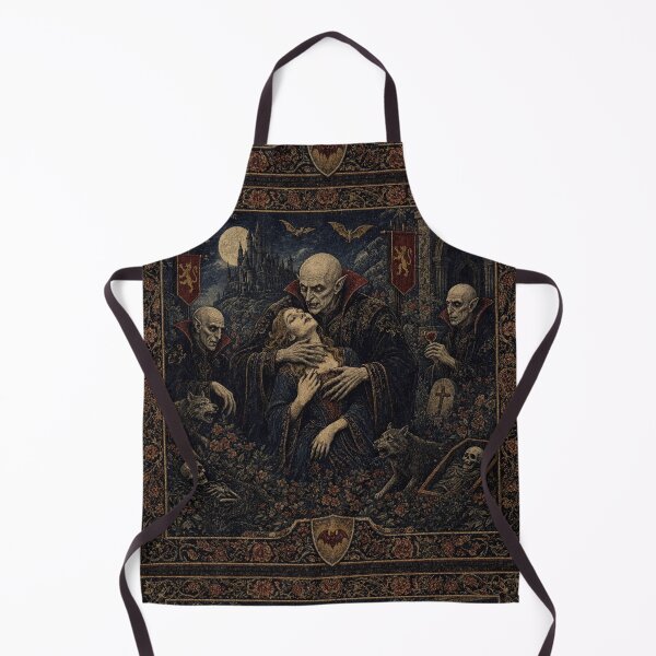 Item preview, Tapiz de Nosferatu el vampiro, arte de estilo medieval designed and sold by Vintage Designs +.