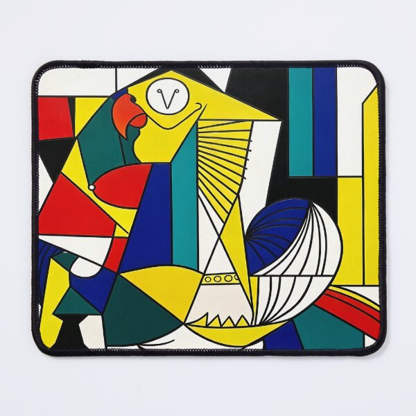 Item preview, cubist animal artwork designed and sold by forget45studio.