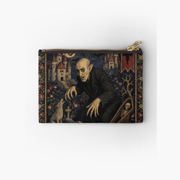 Item preview, Nosferatu the Vampire tapestry art medieval style designed and sold by Vintage Designs +.