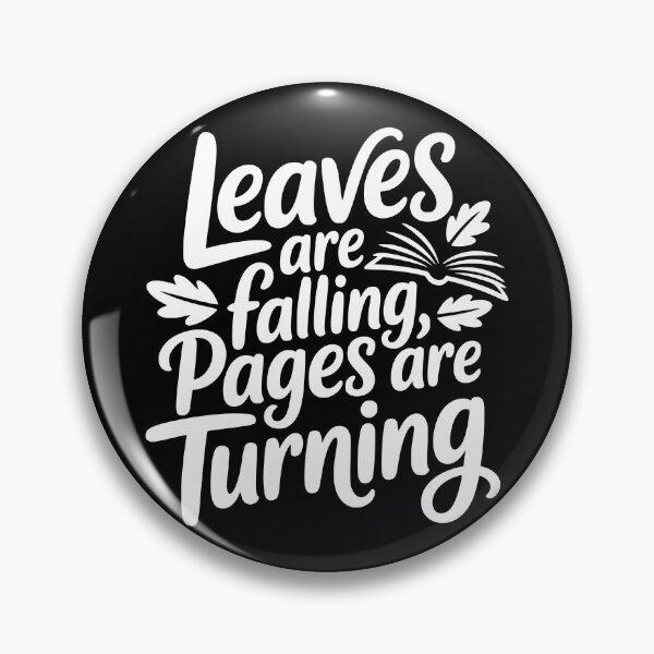 Item preview, Leaves Are Falling, Pages Are Turning designed and sold by theartfulaspie.