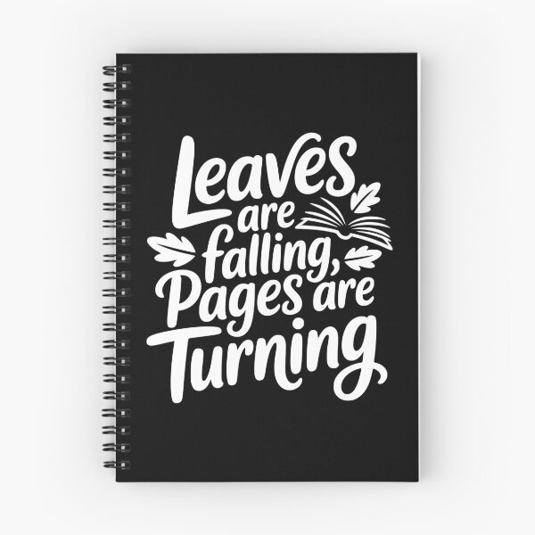 Item preview, Leaves Are Falling, Pages Are Turning designed and sold by theartfulaspie.