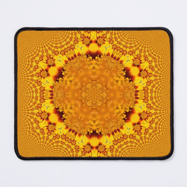 Item preview, Golden Nature Mandala designed and sold by SilentBloomLab.