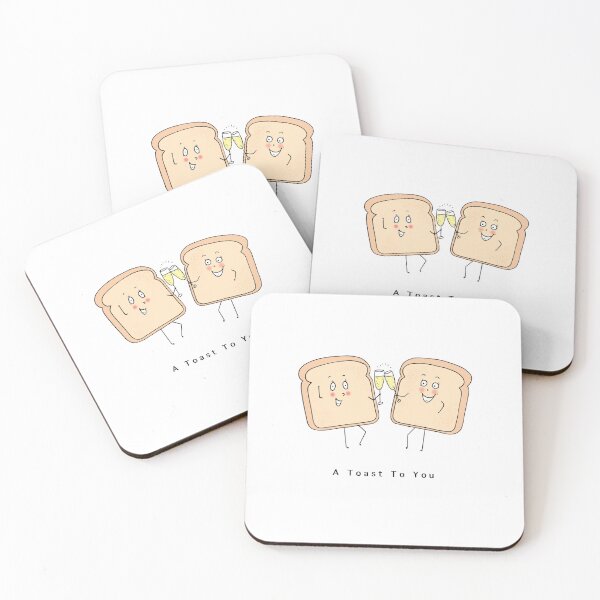 Item preview, A Toast To You Funny Bread Pun, Cute Congratulations Gift designed and sold by By The Moon.