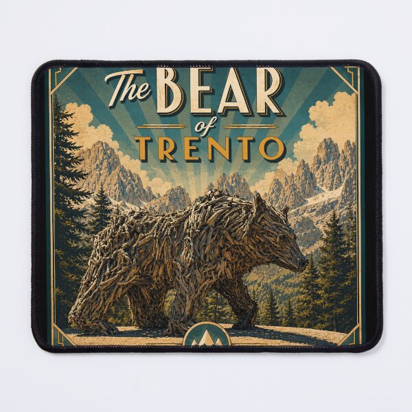 Item preview, The Bear of Trento travel inspired photographic  designed and sold by Andiamo-Amigos.