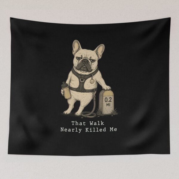 Item preview, That Walk Nearly Killed Me French Bulldog Shirt designed and sold by Minranshop.