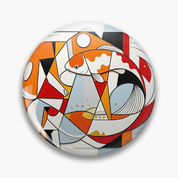 Item preview, cubist animal artwork designed and sold by forget45studio.