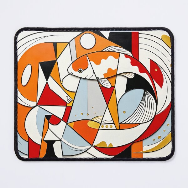 Item preview, cubist animal artwork designed and sold by forget45studio.