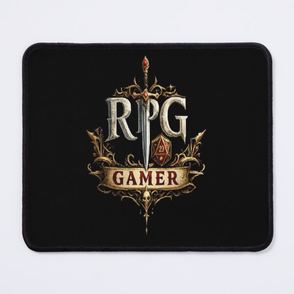 Item preview, RPG Gamer Fantasy Adventure Gaming Design designed and sold by v6ziix.
