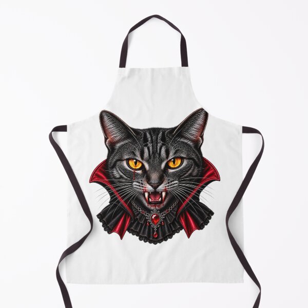Item preview, Vampire Cat With Bloody Fangs designed and sold by Kimberly Palmer.