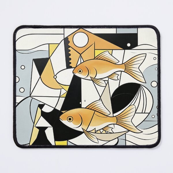 Item preview, cubist animal artwork designed and sold by forget45studio.