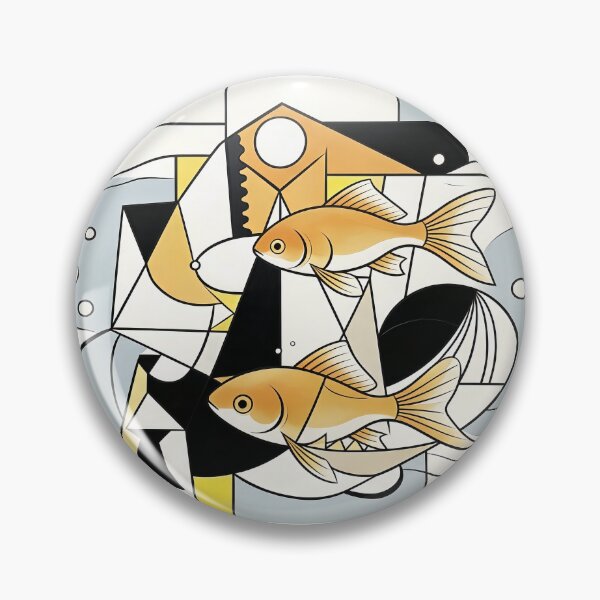 Item preview, cubist animal artwork designed and sold by forget45studio.