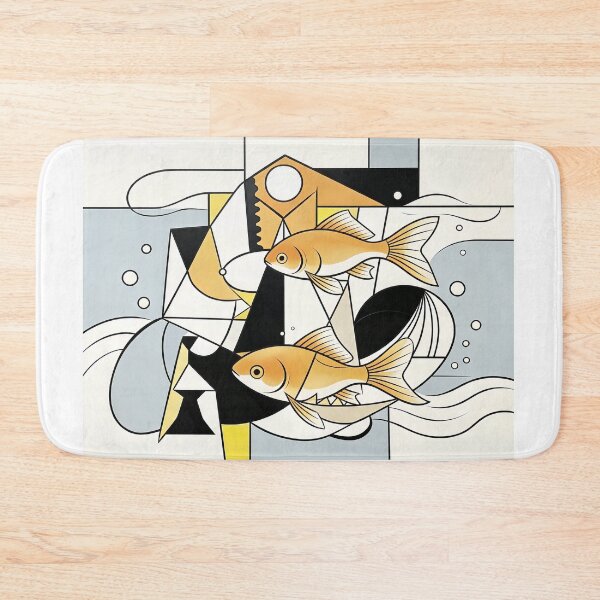 Item preview, cubist animal artwork designed and sold by forget45studio.
